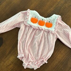Pink Striped Pumpkin bubble